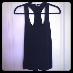 Black Frenchi tank top blouse!